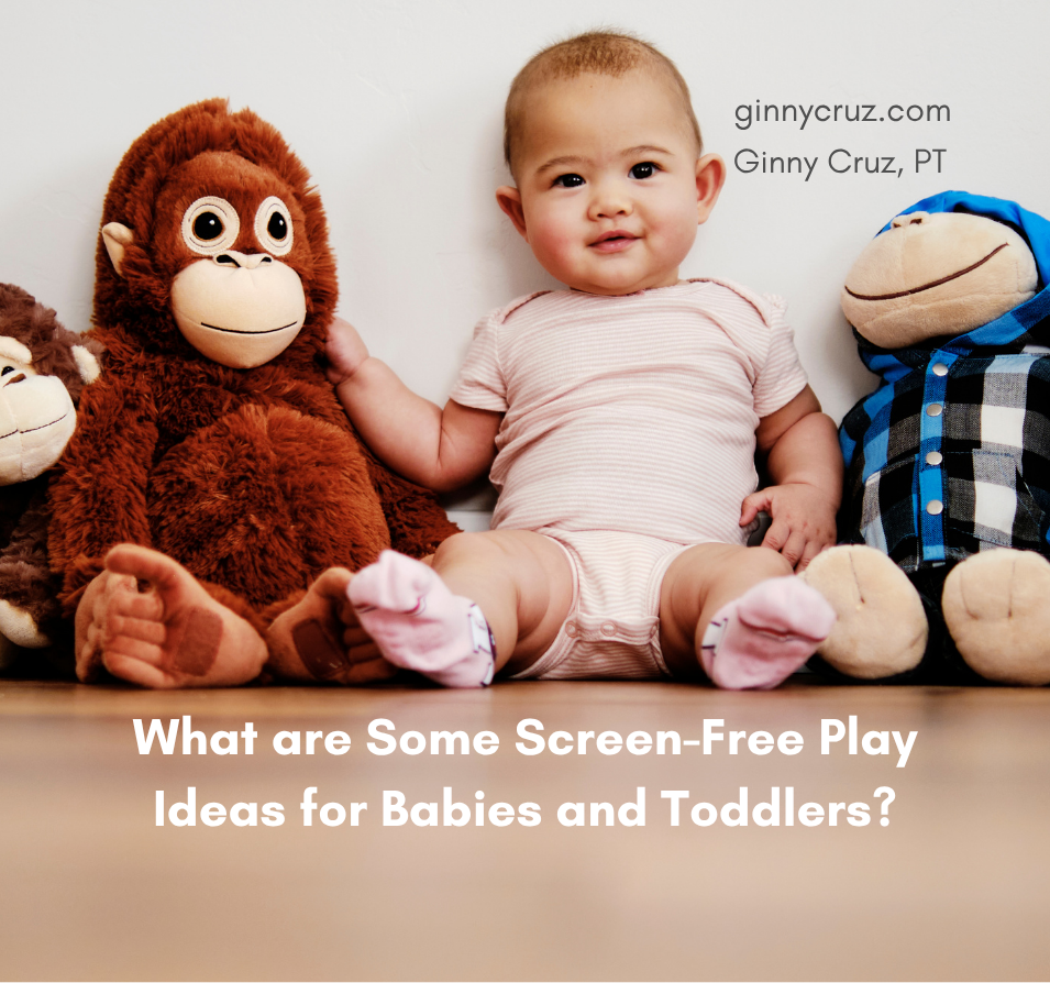 screen-free play ideas for babies and toddlers